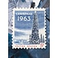 Vintage 5 Cent US Christmas 1963 Stamp Holiday Greeting Cards, With A7 Envelopes, 7" x 5", 25 Cards per Set
