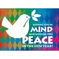 Wishing You Peace In The New Year Dove Holiday Greeting Cards, With A7 Envelopes, 7 x 5, 25 Cards