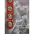 May The Joy Of The Season Touch Your Life Holiday Greeting Cards, With A7 Envelopes, 7 x 5, 25 Car