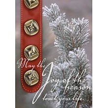 May The Joy Of The Season Touch Your Life Holiday Greeting Cards, With A7 Envelopes, 7 x 5, 25 Car
