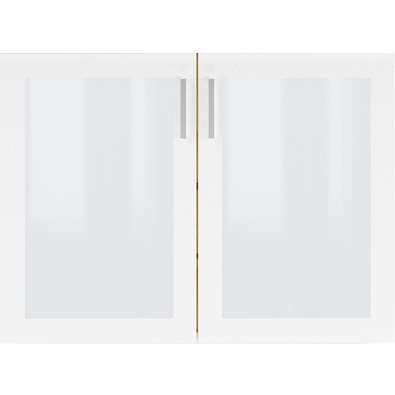 Safco Resi 25.75 Laminate/Glass Door Kit, White (RESGDRKT)