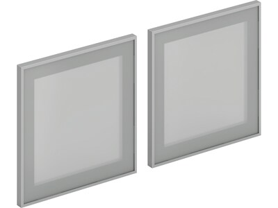 HON Mod 15 Glass Door, Frosted Glass, 2/Set (HLPLDR60GS)