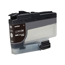 Brother LC404 Black Standard Yield Ink Cartridge (LC404BKS)