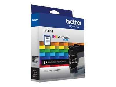 Brother LC404 Black Standard Yield Ink Cartridge (LC404BKS)