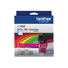 Brother LC406 Magenta Standard Yield Ink Cartridge (LC406MS)