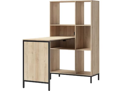 Whalen Turing 48W Workstation Desk, Desert Ash (SPLS-TU48CD)