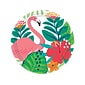 Amscan Tropical Jungle Luau Plate, Multicolor, 18/Set, 2 Sets/Pack (742763)