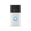 Ring WiFi Wired/Wireless Smart Video Doorbell, Silver (6022381)