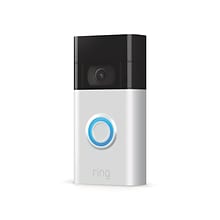 Ring Video Doorbell, 2020 Release, Satin Nickel (8VR1SZ-SEN0)