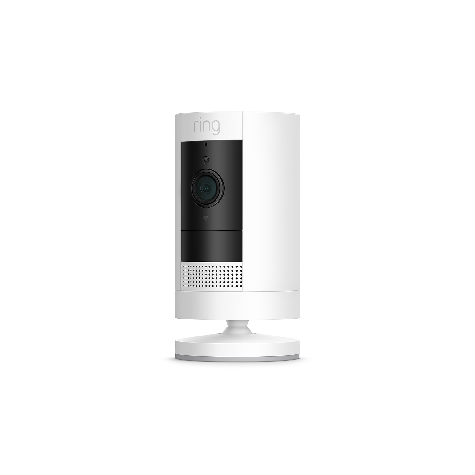 Ring Wireless  Stick Up Camera, White (B07Q6ZZFLS)