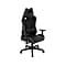 Hanover Commando Fabric Ergonomic Racing Gaming Chair, Black/White (HGC0106)
