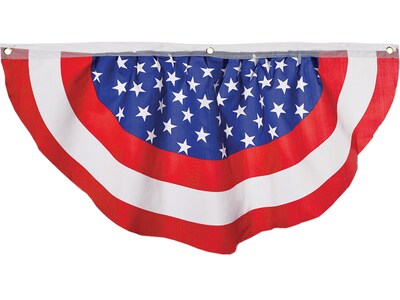 Amscan Patriotic 4th of July Bunting, Multicolor (240232)