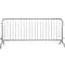 Queue Solutions CrowdMaster 100 Steel Crowd Control Barricade, Galvanized (BAR8-BF-GD)