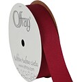 Grosgrain Ribbon 7/8X20yd-Cranberry