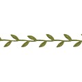 Cutout Leaves Ribbon 1X30yd-Olive