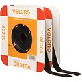 VELCRO(R) Brand Home Decor Tape 1X15-Black