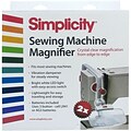 Sewing Machine Magnifier-White & Red