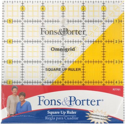 Fons & Porter Square Up Ruler -6X6