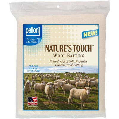 Pellon Wool Batting-Crib Size 45X60 FOB: MI