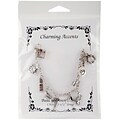 Charming Accents Charm Bracelet 7.5-Sewing