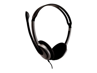 V7 Stereo Headset, Over-the-Head, Black/Dark Gray  (HA212-BULK)