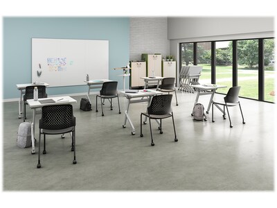 Safco 28"W Learn Nesting Desk, Dry Erase (1227DE)