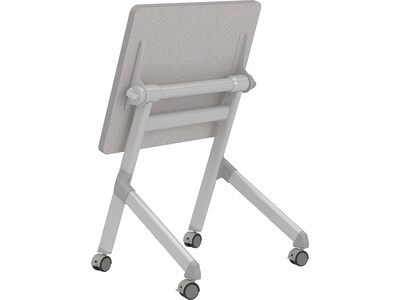 Safco 28" Learn Nesting Desk, Pebble Gray (1227GR)