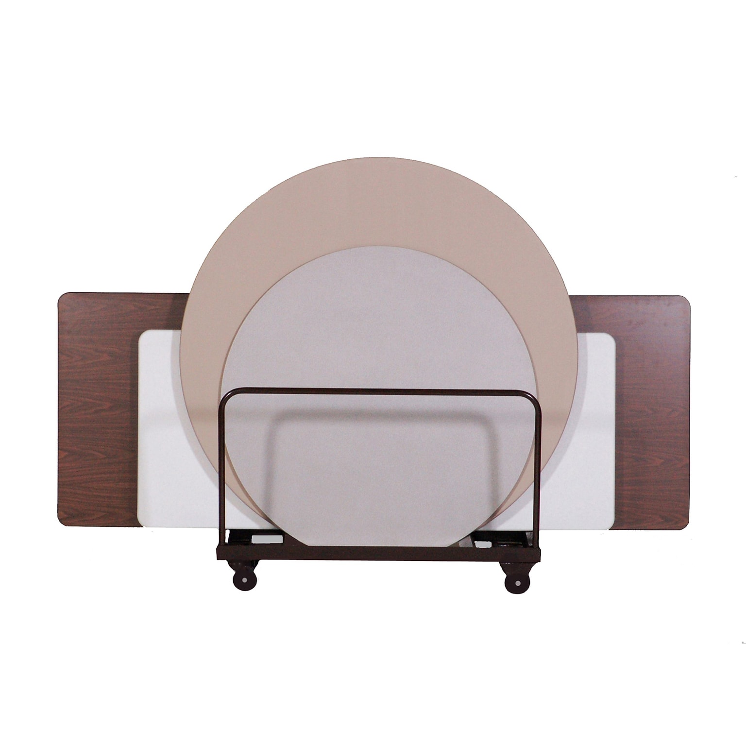 Correll Folding Table Truck in Brown (T4896UA)