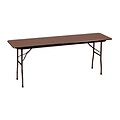 Correll Commercial Duty Folding Table in Walnut (CF1860PXA-01)