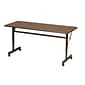 Correll Training Room Table, 72"L x 24"W, Walnut (FT2472MA-01)