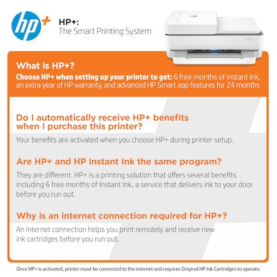 HP ENVY 6455E (223R1A) All-in-One Wireless Printer with 3 months