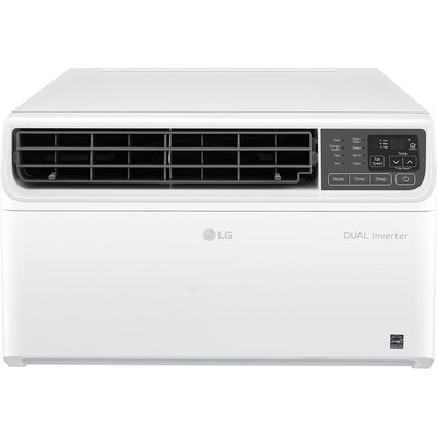 LG DUAL Inverter 115-Volt 9500 BTU Window Air Conditioner with Remote, WiFi Enabled, White (LW1019IVSM)