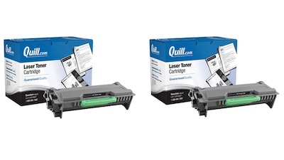 Quill Brand® Remanufactured Black High Yield Toner Cartridge Replacement for Brother TN850, 2/PK (TN
