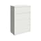 Hirsh HL10000 Series 4-Drawer Lateral File Cabinet, Locking, Letter/Legal, White, 36 (23702)