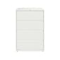Hirsh HL10000 Series 4-Drawer Lateral File Cabinet, Locking, Letter/Legal, White, 36" (23702)