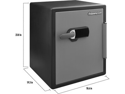 SentrySafe Steel Fire/Waterproof Safe with Keypad Lock, 2 Cu. Ft. (SFW205TWC)