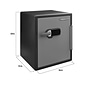 SentrySafe Steel Fire/Waterproof Safe with Keypad Lock, 2 Cu. Ft. (SFW205TWC)