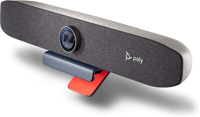 Poly Studio P15 4K Ultra HD Personal Video Bar, Gray (2200-69370-001)