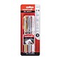 uni-ball 207 Impact Pens, Bold Point, Assorted Ink, 3/Pack (1919997)