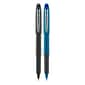 uniball Roller Grip Pen, Micro Point, 0.5mm, Blue Ink, Dozen (60705)