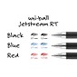 uni-ball Jetstream Retractable and RT Sport Pen Refill, Bold Point, Black