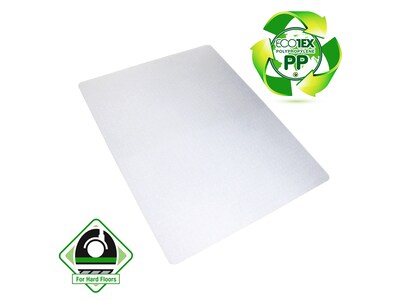 Floortex® Revolutionmat® 29 x 46 Rectangular Chair Mat for Carpets, Polypropylene (NCMFLLGC0001)