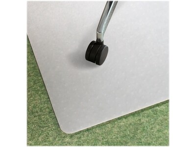 Floortex® Revolutionmat® 29" x 46" Rectangular Chair Mat for Carpets, Polypropylene (NCMFLLGC0001)