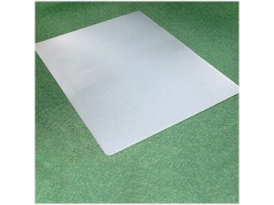 Floortex® Revolutionmat® 29" x 46" Rectangular Chair Mat for Carpets, Polypropylene (NCMFLLGC0001)