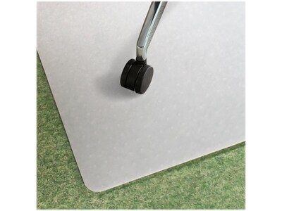 Floortex® Revolutionmat® 35" x 46" Rectangular Chair Mat for Carpets, Polypropylene (NCMFLLGC0002)
