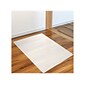 Floortex® Revolutionmat® 45" x 53" Rectangular Chair Mat for Hard Floor, Polypropylene (NCMFLLAC0003)