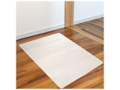 Floortex® Revolutionmat® 35" x 46" Rectangular Chair Mat for Hard Floor, Polypropylene (NCMFLLAC0002)