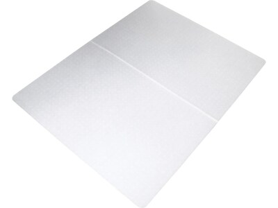 Floortex® Revolutionmat® 45 x 53 Rectangular Chair Mat for Carpet, Polypropylene (NCMFLLGC0003)