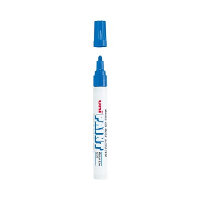 uni PAINT PX-20 Oil-Based Marker, Medium Tip, Blue (63603)