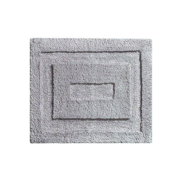 InterDesign Spa Rug 21L x 17W Microfiber Gray (17038)